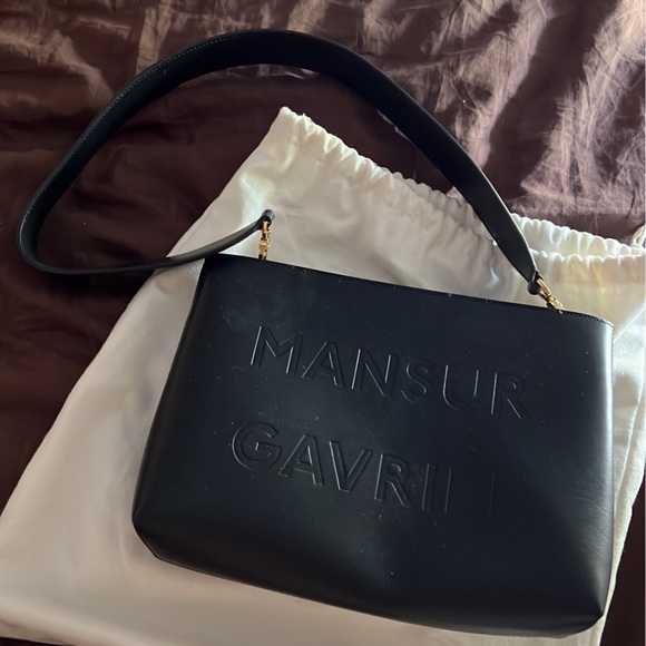 Mansur Gavriel Vegetable Tanned Shoulder tote bag with strap - Picture 5 of 12